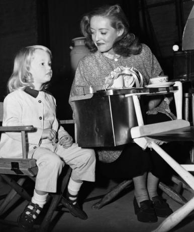 Bette Davis e figlia