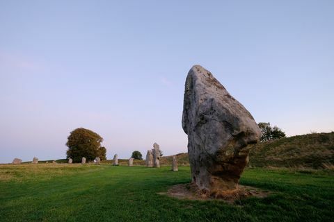 Avebury Standing Stones, Wiltshire, Inghilterra