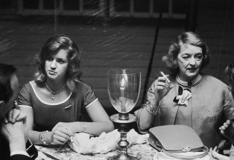 Bette Davis e figlia