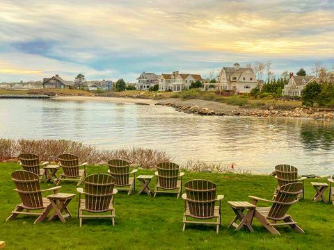 kennebunkport marina, maine usa