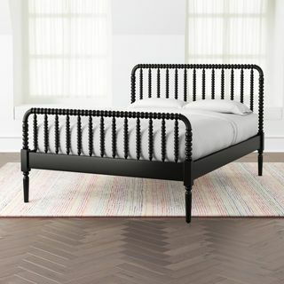 Jenny Lind nero letto completo
