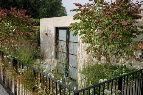 chelsea flower show 2021 balcone dei fiori, balcone giardino