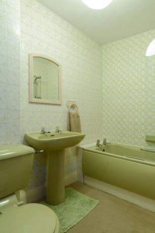 d8nd54 suite da bagno tre pezzi verde