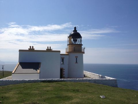 Stoer Lighthouse a Sutherland, in Scozia